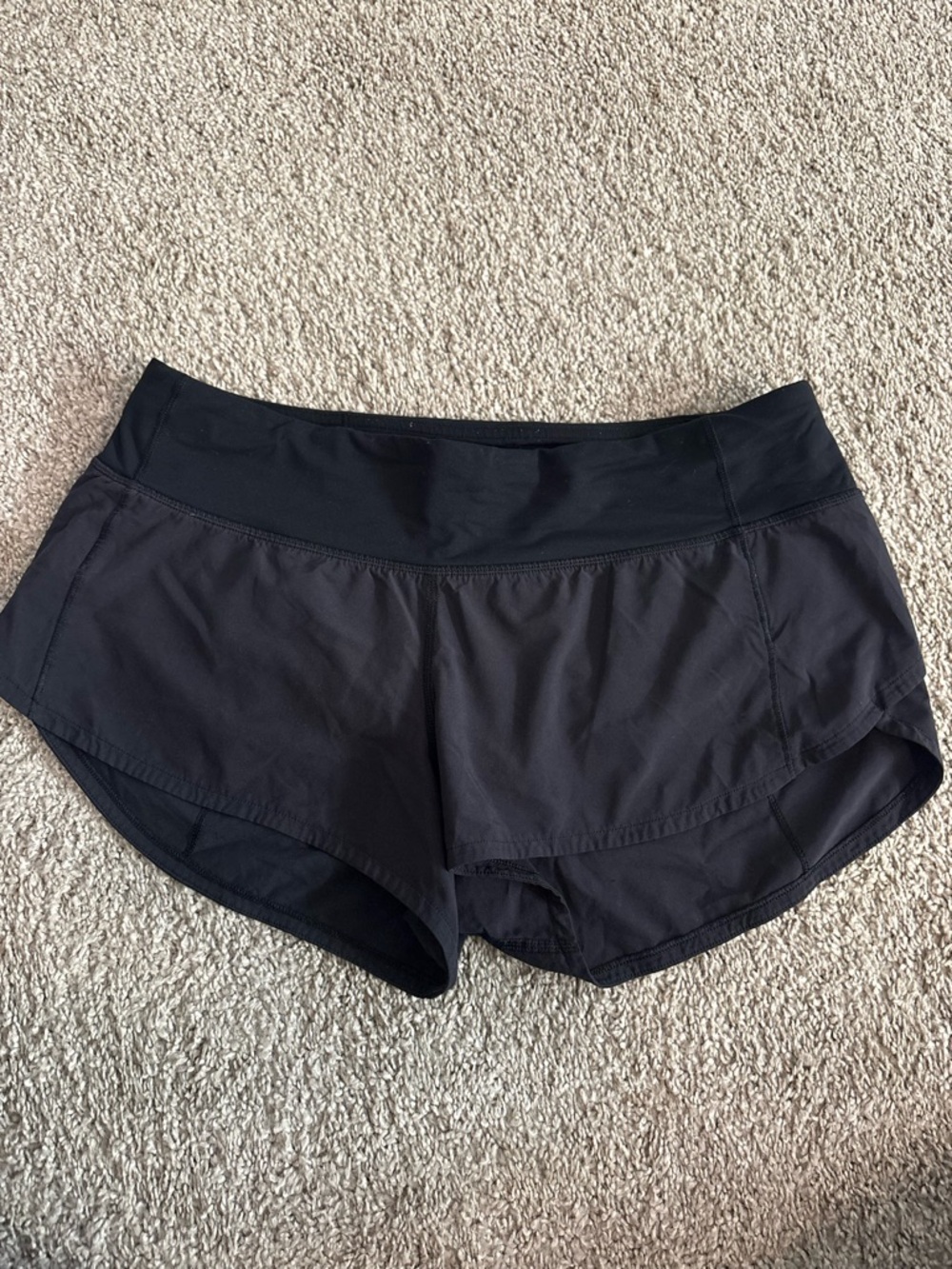 lululemon athletica Speed Up Shorts Black Women's Athletic Shorts